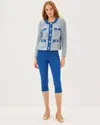 Lilly Pulitzer 20" Sivan High Rise Crop Skinny Jean In Blue