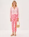 Lilly Pulitzer 27" Nancee High Rise Crop Pant In Multi