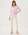 Lilly Pulitzer 27" Parrish High Rise Crop Flare Jean In White