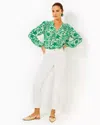 Lilly Pulitzer Ana High Rise Pant In Coconut In Coconut