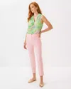Lilly Pulitzer 29" Ana High Rise Pant In Pink Muse