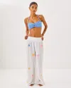 Lilly Pulitzer 29" Enzo Embroidered Pant Cover-up