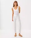 Lilly Pulitzer Women's South Ocean High-rise Skinny Jean In White In Resort White