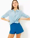 Lilly Pulitzer 3" Sarissa Stretch Short In Barton Blue