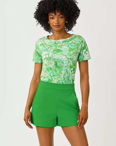 Lilly Pulitzer 3" Sarissa Stretch Short In Green