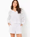 Lilly Pulitzer 3" Sarissa Stretch Short In Resort White