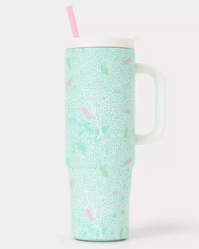 Lilly Pulitzer 30 oz Stainless Steel Tumbler With Handle