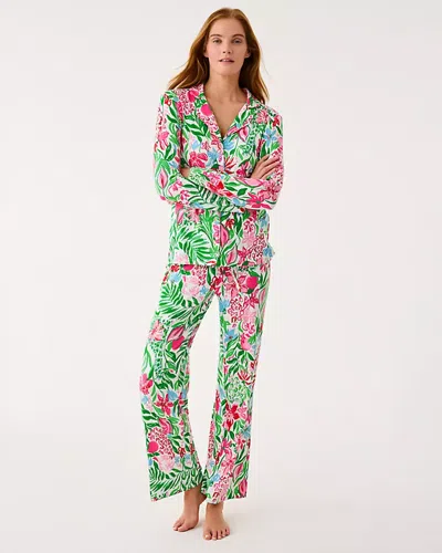 Lilly Pulitzer 30.5" Pajama Knit Pant In Multi