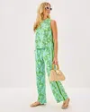 Lilly Pulitzer 32" Bal Harbour Palazzo Pant In Green