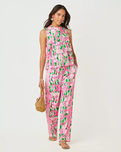 Lilly Pulitzer 32" Bal Harbour Palazzo Pant In Pink