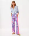 Lilly Pulitzer 32" Bal Harbour Palazzo Pant In Multi Totally Koalafied Engineered Bottom
