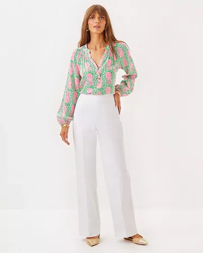 Lilly Pulitzer 32" Ellamarie Pant In Resort White