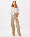 Lilly Pulitzer Ellamarie Stretch Pant In Rousseau Pink Mane Character Energy In Rousseau Pink Mane Character Energy