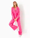 Lilly Pulitzer 33" Colletti High Rise Trouser In Passion Fruit Pink