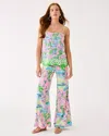 Lilly Pulitzer 33" Polyanna High Rise Palazzo Pant In Blue