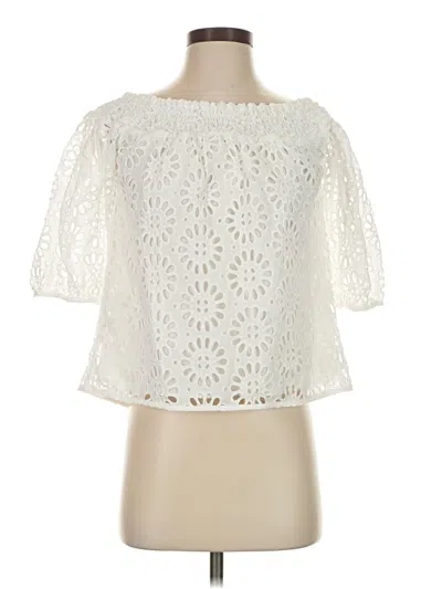 Lilly Pulitzer 3/4 Sleeve Blouse In White