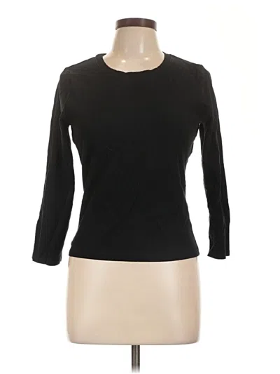 Pre-owned Lilly Pulitzer 3/4 Sleeve T-shirt In Black