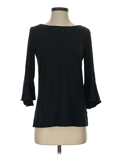 Pre-owned Lilly Pulitzer 3/4 Sleeve T-shirt In Black