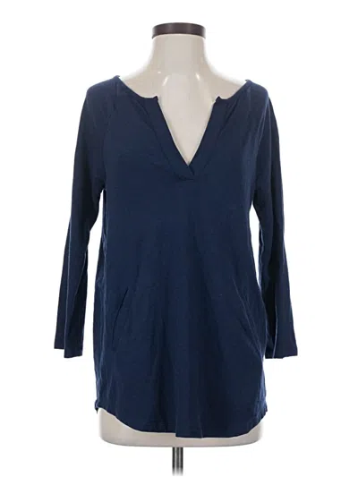 Pre-owned Lilly Pulitzer 3/4 Sleeve T-shirt In Blue