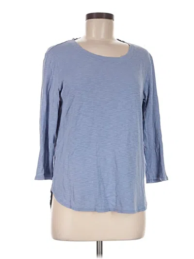 Pre-owned Lilly Pulitzer 3/4 Sleeve T-shirt In Blue