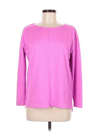 Pre-owned Lilly Pulitzer 3/4 Sleeve T-shirt In Pink
