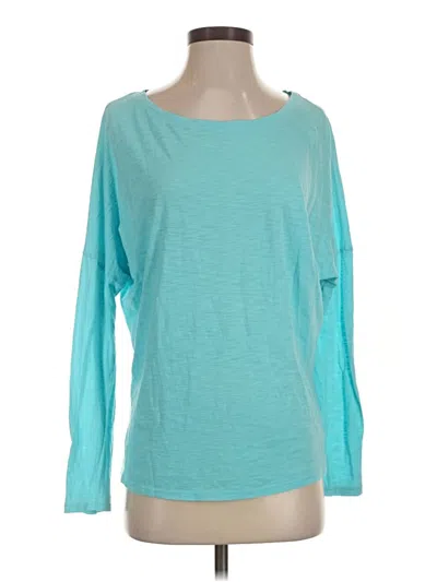 Pre-owned Lilly Pulitzer 3/4 Sleeve T-shirt In Teal
