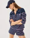Lilly Pulitzer 4" Aubra Mid Rise Terry Short In Blue