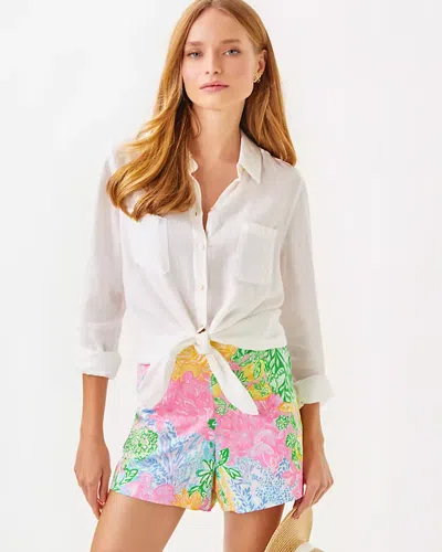 Lilly Pulitzer 5" Alista Short In Multi Bright Delight Patch