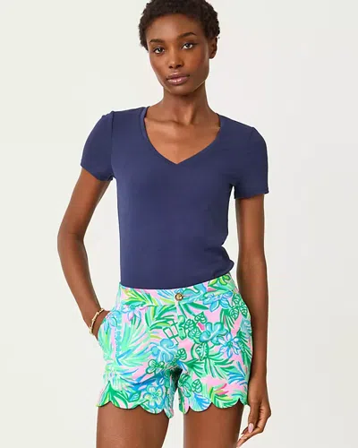 Lilly Pulitzer 5" Buttercup Knit Short In Multi