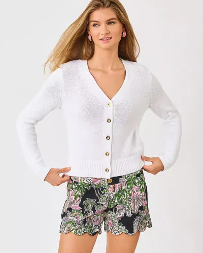 Lilly Pulitzer 5" Buttercup Knit Short In White