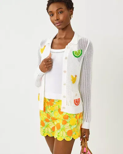 Lilly Pulitzer 5" Buttercup Mid Rise Short In Yellow