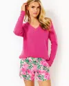 Lilly Pulitzer 5" Callahan Stretch Short In Conch Shell Pink Koala La La