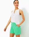 Lilly Pulitzer 5" Deloria Linen Short In Spearmint