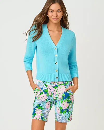 Lilly Pulitzer 9" Natia Knit Short In Blue