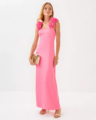 Lilly Pulitzer Aamira Maxi Dress In Rousseau Pink
