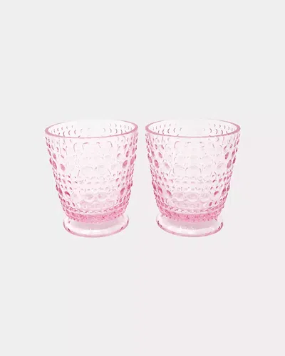 Lilly Pulitzer Acrylic Hobnail Glasses