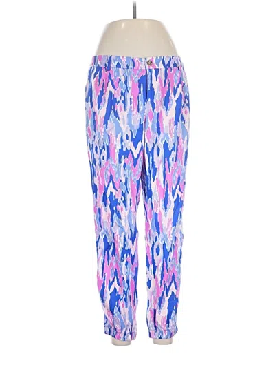 Pre-owned Lilly Pulitzer Active Pants In Blue
