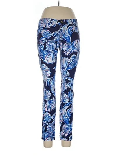 Pre-owned Lilly Pulitzer Active Pants In Blue