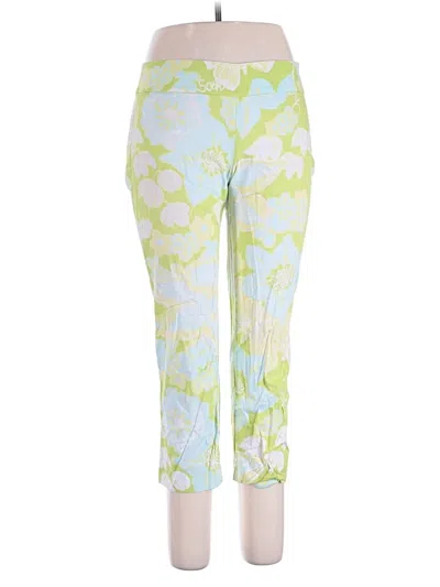 Pre-owned Lilly Pulitzer Active Pants In Green