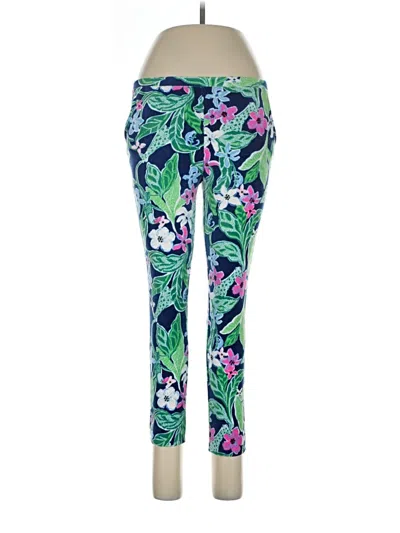 Pre-owned Lilly Pulitzer Active Pants In Green