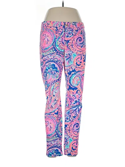 Pre-owned Lilly Pulitzer Active Pants In Pink