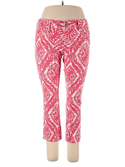 Pre-owned Lilly Pulitzer Active Pants In Red
