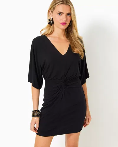 Lilly Pulitzer Adalyn Mini Dress In Noir