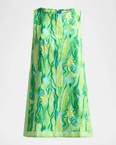 Lilly Pulitzer Aisling Shift Romper In Multi