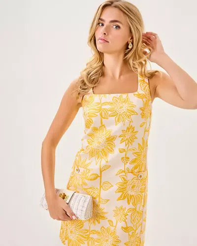 Lilly Pulitzer Albright Shift Dress In Yellow