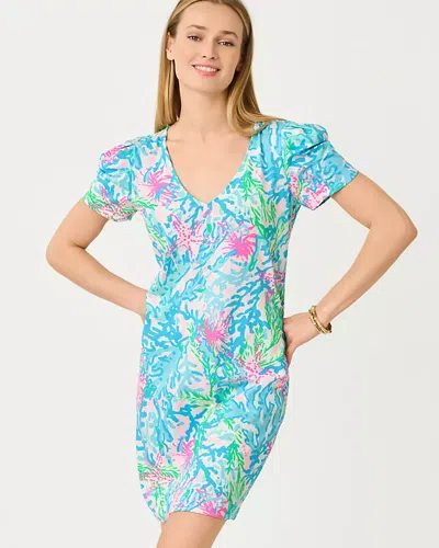 Lilly Pulitzer Aleece T-shirt Dress In Blue