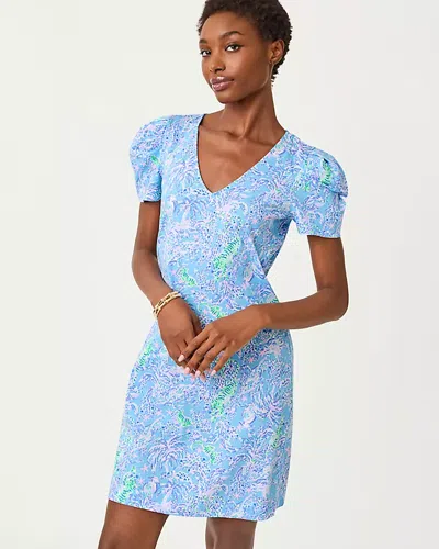 Lilly Pulitzer Aleece T-shirt Dress In Blue