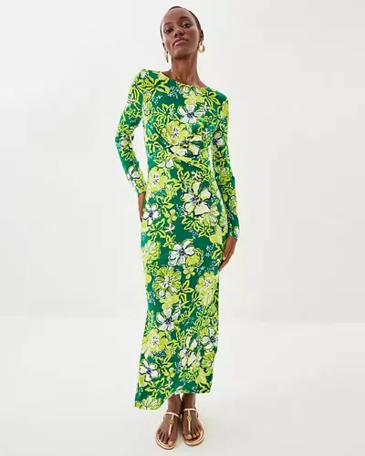 Lilly Pulitzer Alessani Maxi Dress In Green
