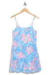 Lilly Pulitzer ® Alessia Floral Cotton Sundress In Blue