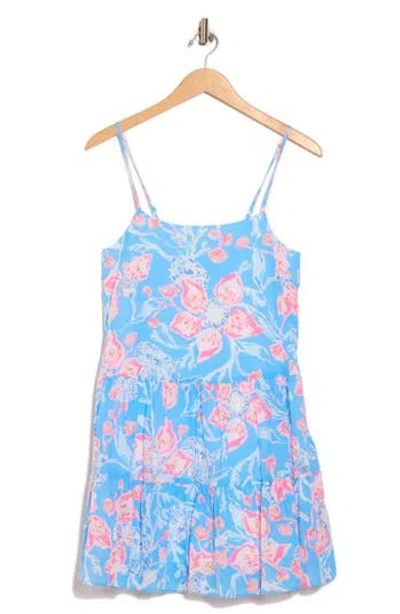 Lilly Pulitzer ® Alessia Floral Cotton Sundress In Blue